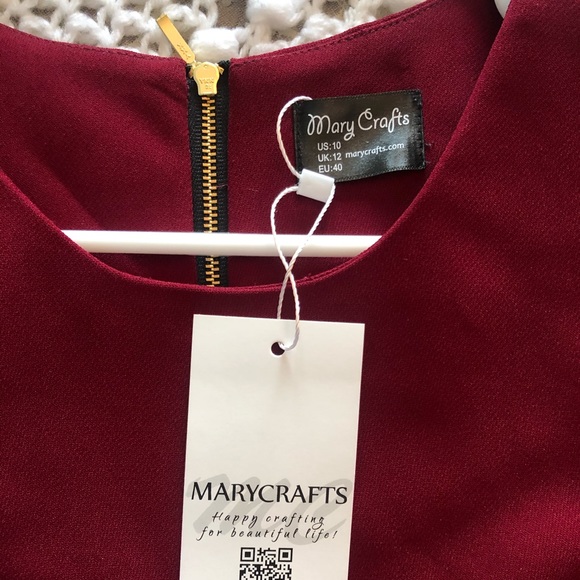 Classy Vintage 1960s Office Work A Line Dress - Picture 8 of 8